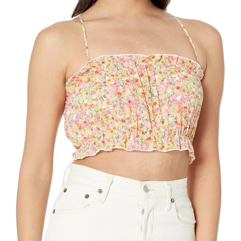 Show Me Your Mumu Beachy Blosom Women Dakota Top Size XL